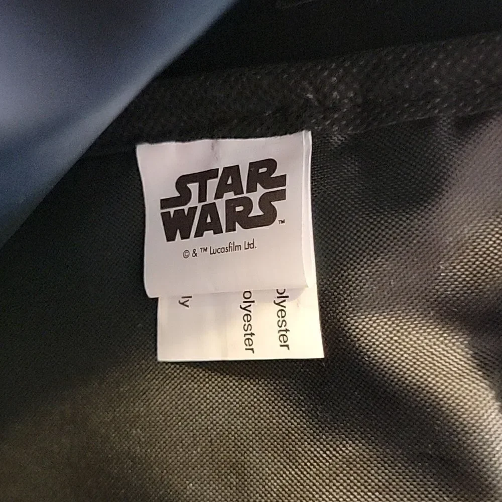 DISNEY STAR WARS BLACK STORM TROOPER MESSENGER BAG - NEW WITH TAGS